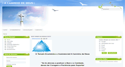 Desktop Screenshot of acaminhodedeus.org